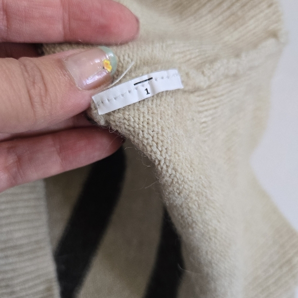 Michael by MK merino wool baby alpaca blend turtle neck cowl neck sweater sz LG - Picture 5 of 8